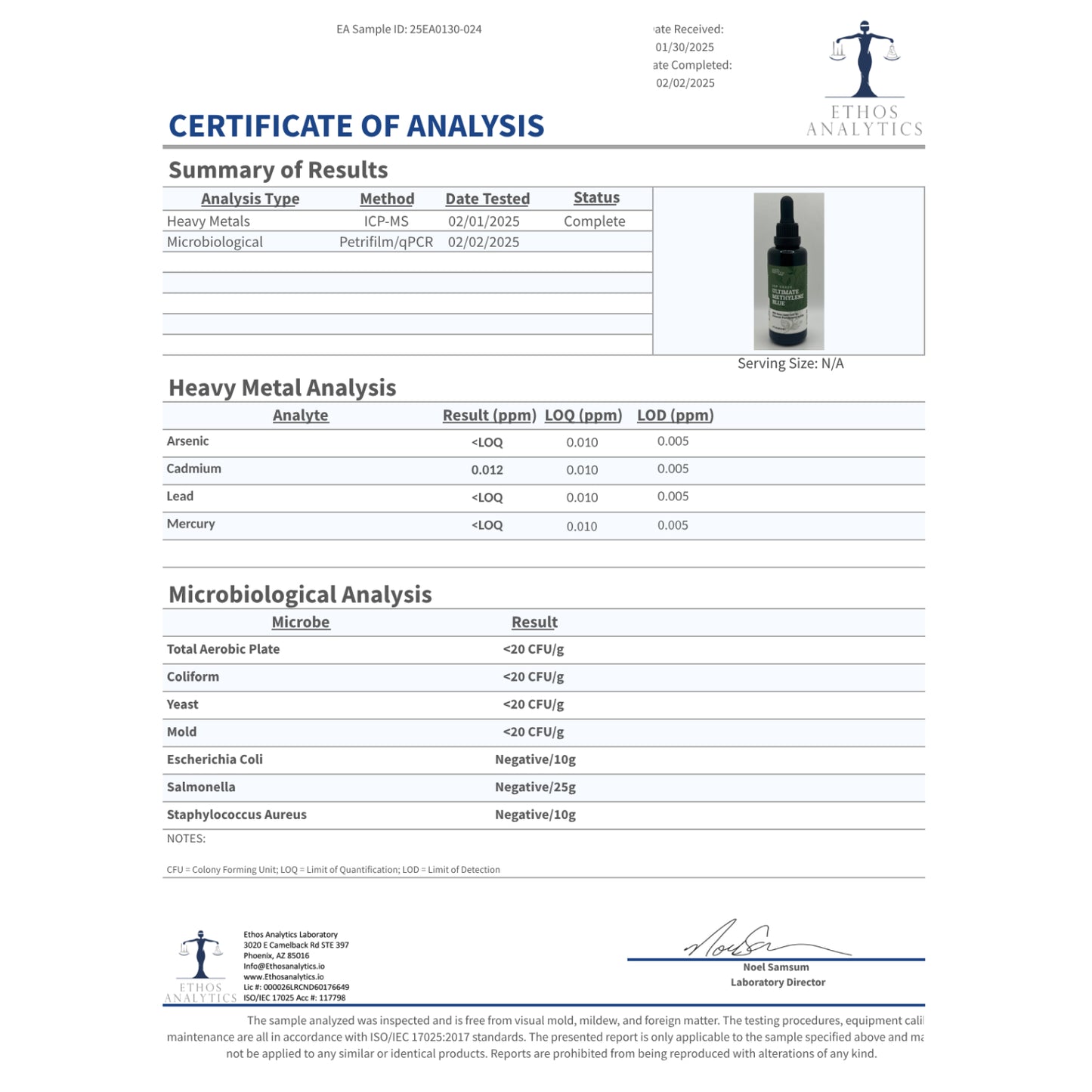 Ultimate Methylene Blue