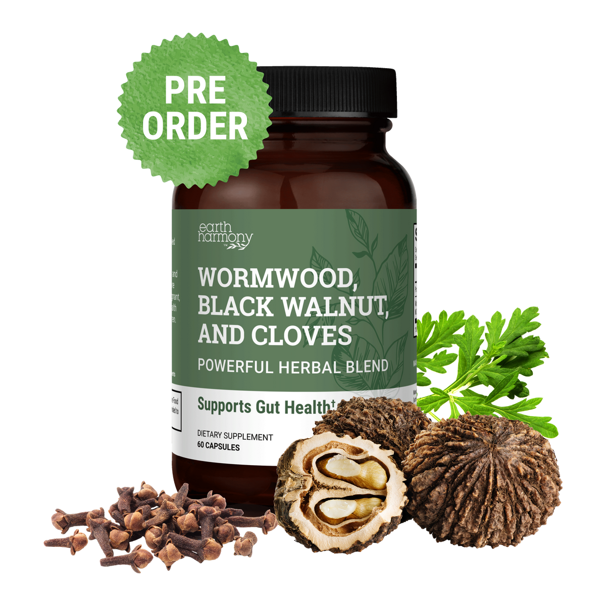 Wormwood, Black Walnut, and Cloves