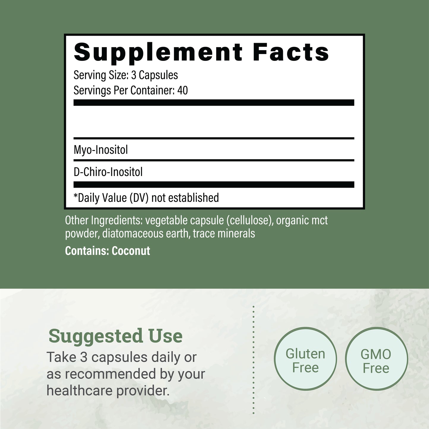Myo & D-Chiro Inositol