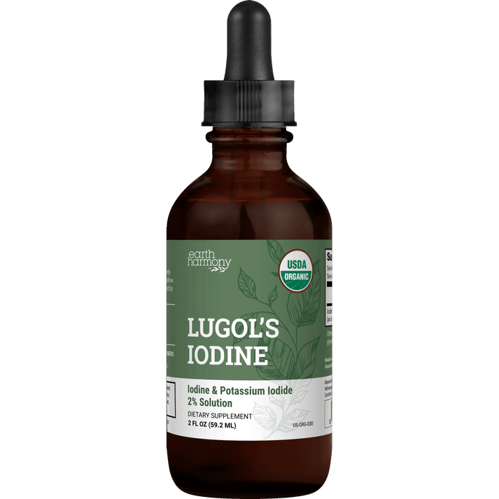 Lugol's Iodine Supplement - USDA Organic – Earth Harmony Retail